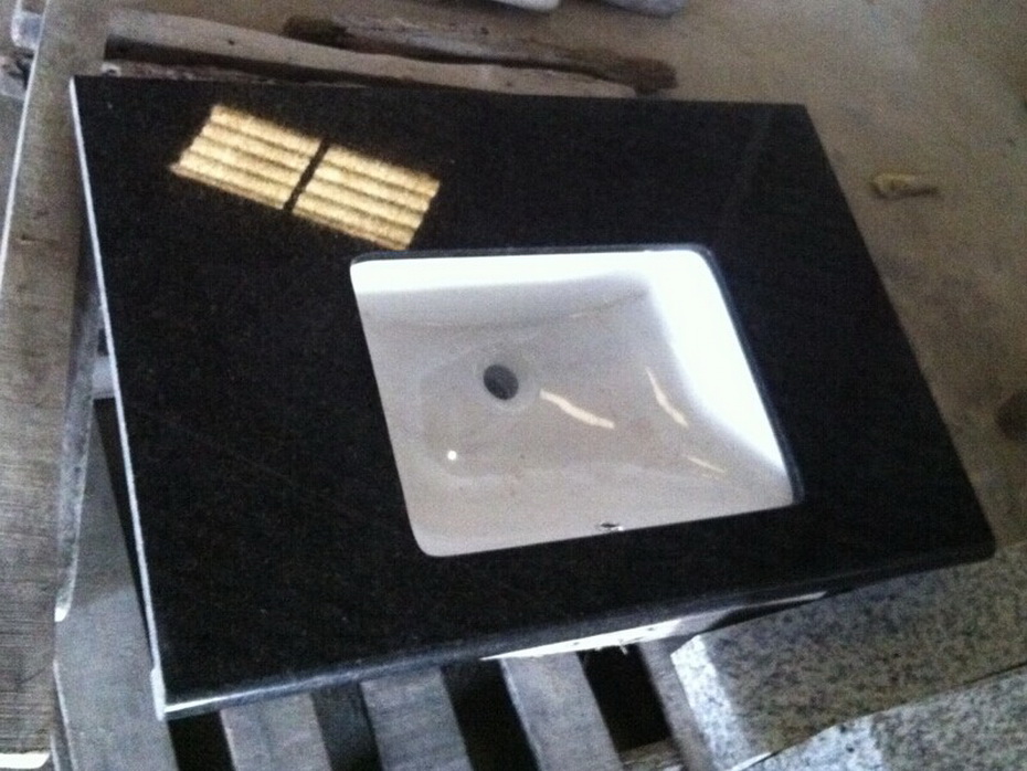 Black Pearl granite Vanity Top