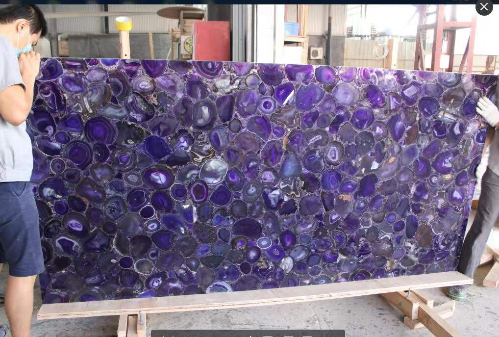 Semi-precious stone slab-11