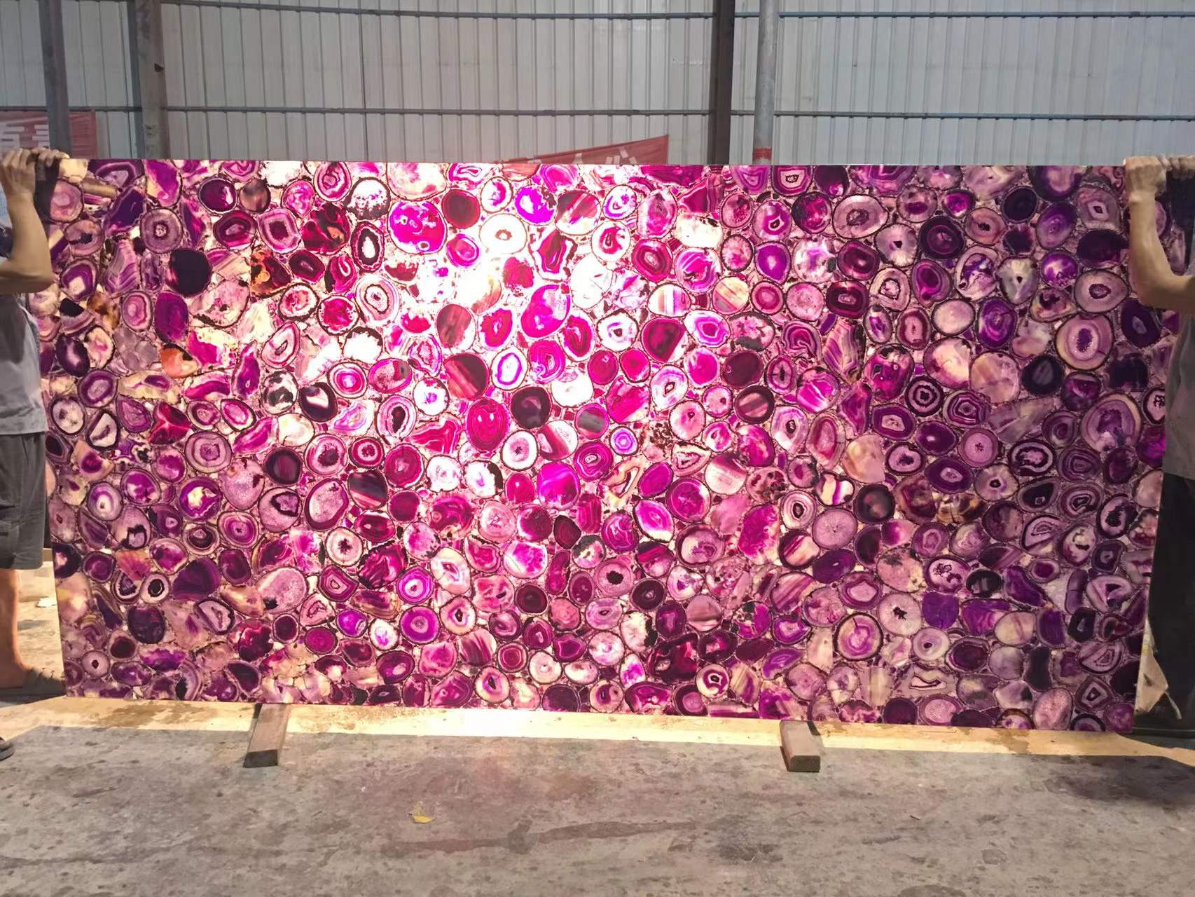 Semi-precious stone slab-07